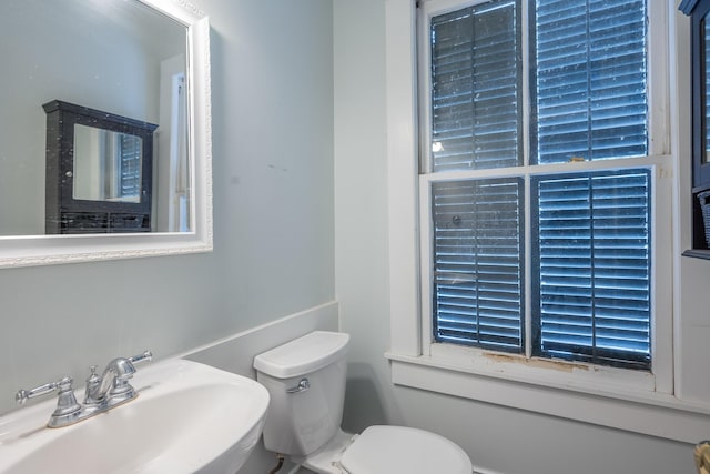 1210 Virginia St, Key West, FL 33040 - half bath featuring a sink and toilet