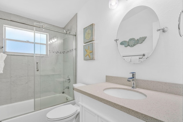 97 Coral Ln, Key Colony, FL 33051 - bathroom featuring vanity and enclosed tub / shower combo