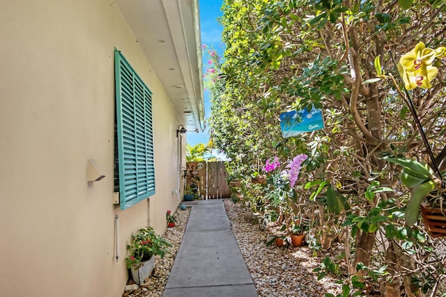 351 8th St, Key Colony, FL 33051 - view of property exterior with fence and stucco siding