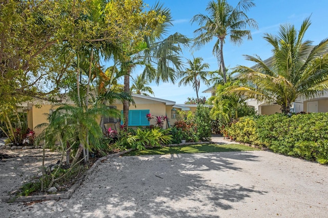 351 8th St, Key Colony, FL 33051 - view of front facade with stucco siding
