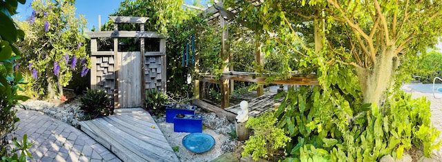 view of deck