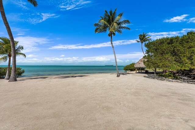 water view with a beach view