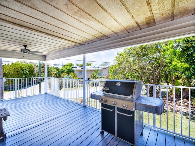 3806 Dyer Rd, Big Pine, FL 33043 - deck with area for grilling