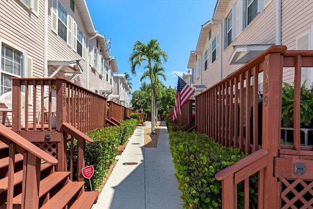 3397 Northside Dr Unit 4, Key West, FL 33040 - view of home's exterior with a residential view and a wooden deck