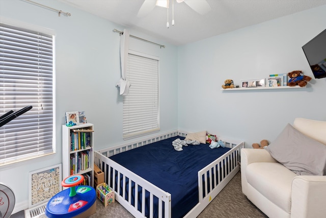 3397 Northside Dr Unit 4, Key West, FL 33040 - bedroom featuring carpet flooring and ceiling fan