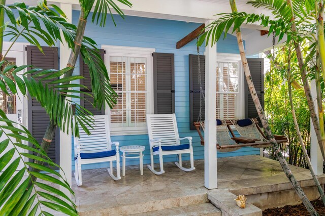 806 Southard St, Key West, FL 33040 - view of patio with a porch