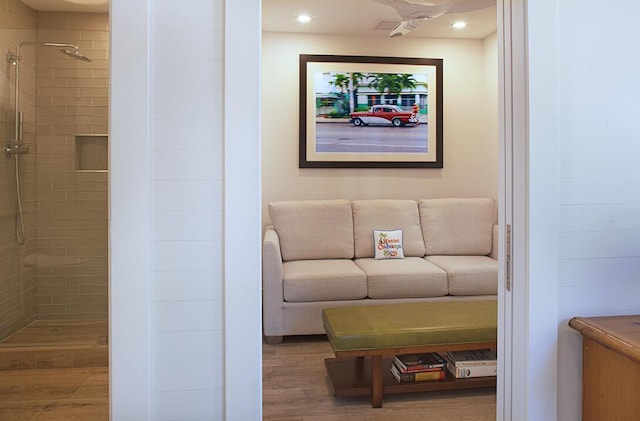806 Southard St, Key West, FL 33040 - interior space with recessed lighting and wood finished floors