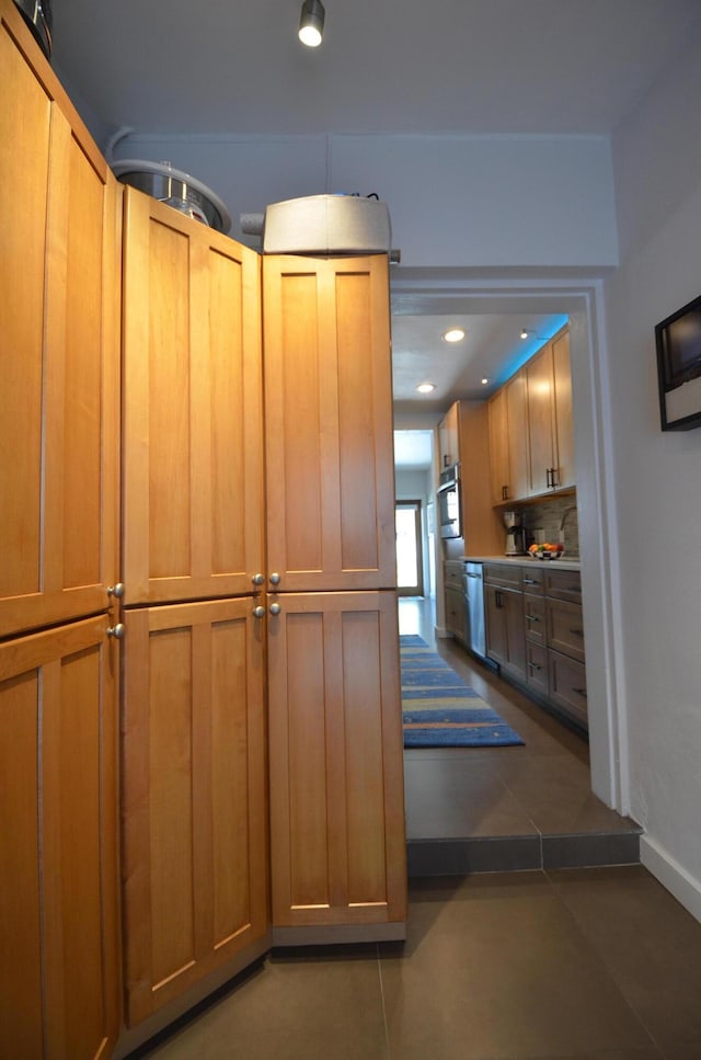 1728 Laird St, Key West, FL 33040 - kitchen featuring appliances with stainless steel finishes, recessed lighting, and baseboards