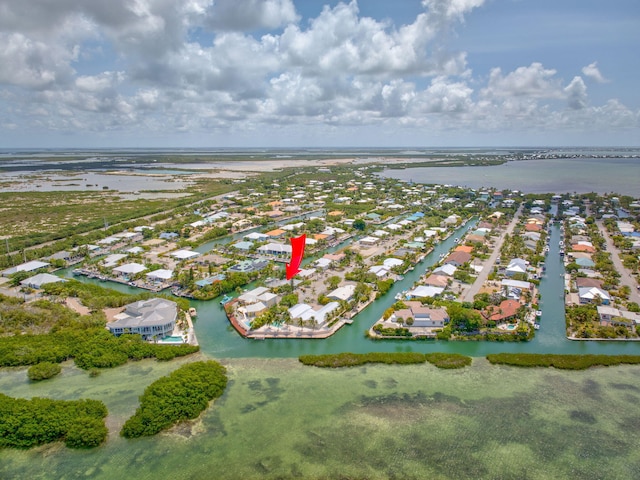 20735 W 5th Ave, Cudjoe, FL 33042 - aerial view of residential area with a nearby body of water