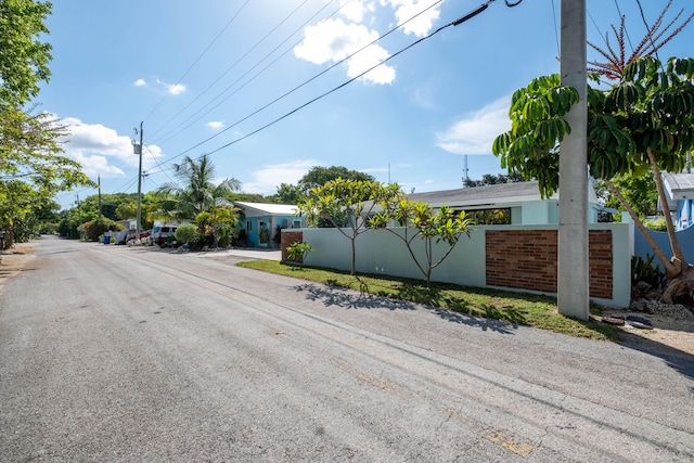 view of street