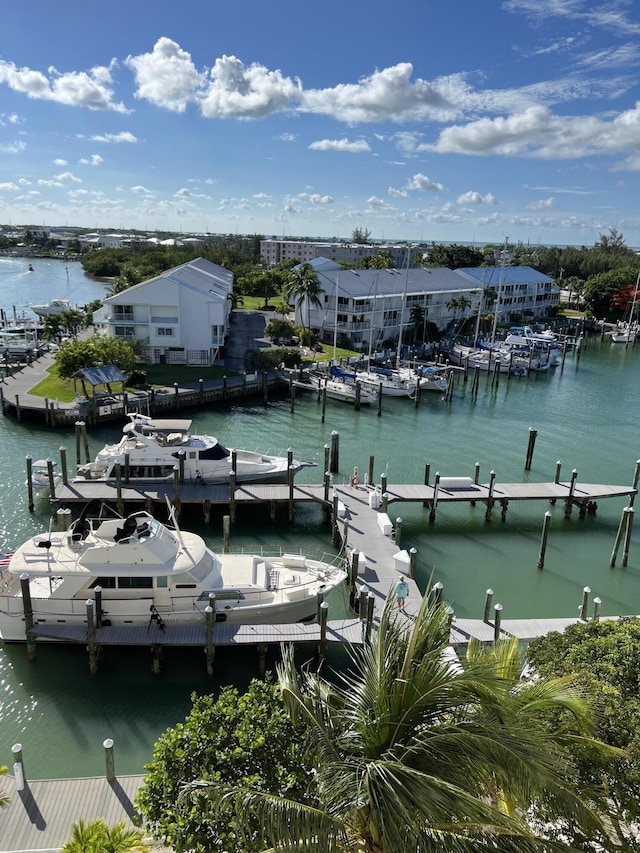 2000 Coco Plum Dr Unit 605, Marathon, FL 33050 - dock with a water view