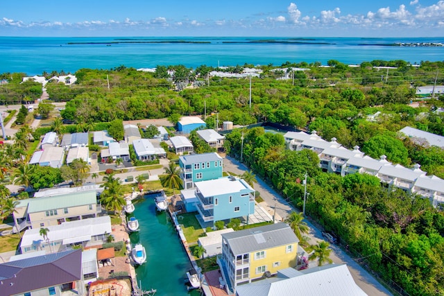 84 Coral Way -, Unit Key Largo, FL 33037 - aerial perspective of suburban area with a nearby body of water