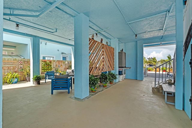 view of patio with an outdoor hangout area