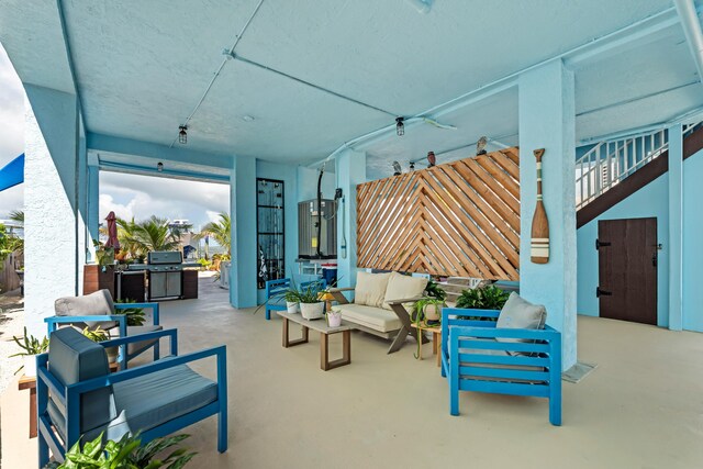 view of patio / terrace with outdoor lounge area