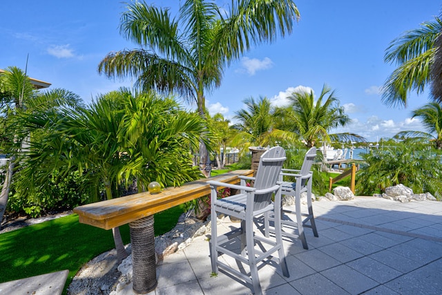 view of patio