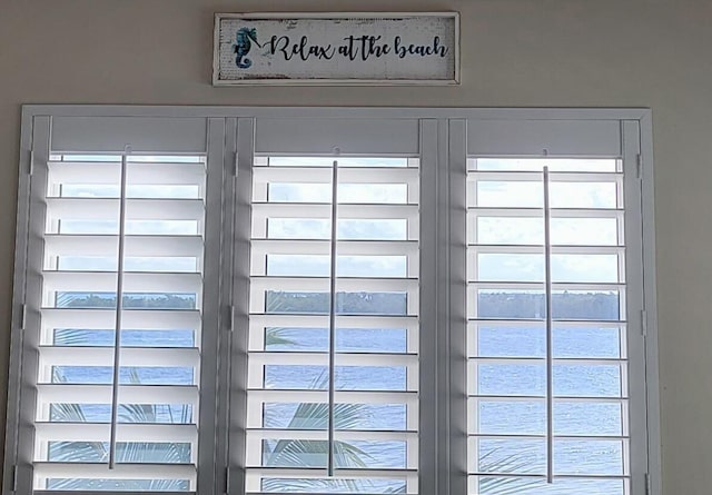 view of room details