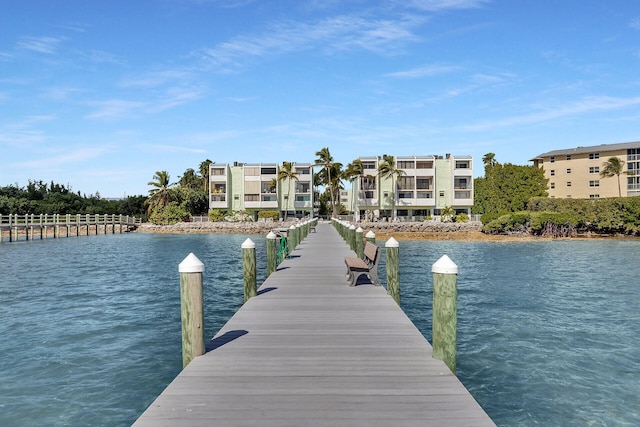 87465 Old Hwy Unit 106, Islamorada, FL 33036 - dock with a water view