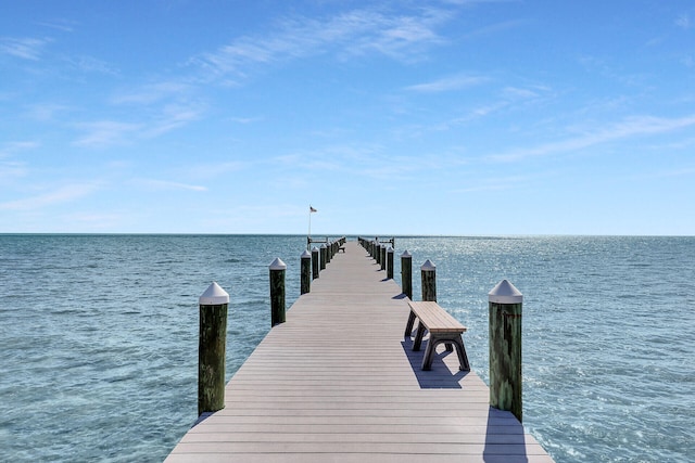 87465 Old Hwy Unit 106, Islamorada, FL 33036 - dock with a water view
