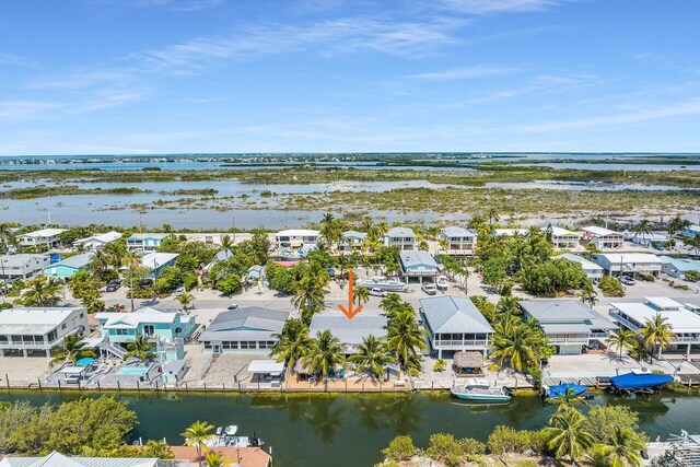 285 Blackbeard Rd, Little Torch, FL 33042 - aerial view with a water view