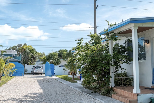 view of street