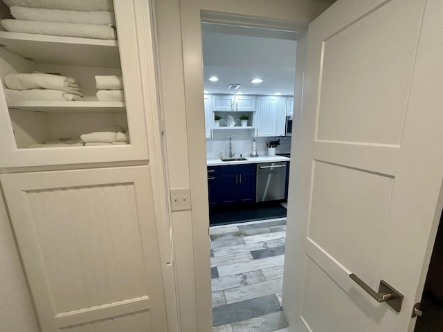 pantry featuring sink