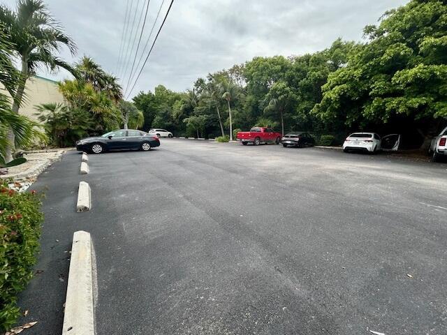 view of car parking