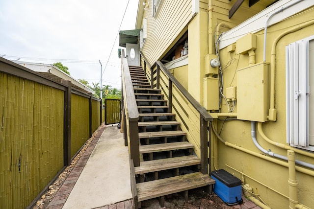 view of staircase