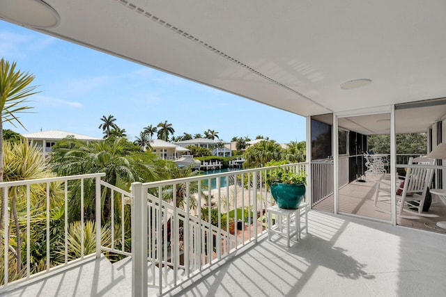 661 12th St, Key Colony, FL 33051 - balcony with a water view
