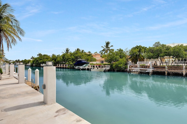 661 12th St, Key Colony, FL 33051 - dock area with a water view
