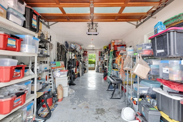 661 12th St, Key Colony, FL 33051 - garage featuring a garage door opener