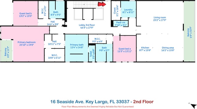 16 Seaside Ave, Key Largo, FL 33037 - room layout