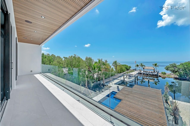 16 Seaside Ave, Key Largo, FL 33037 - balcony with a water view