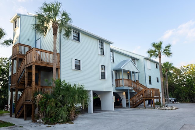 3314 Northside Dr Unit 31, Key West, FL 33040 - view of building exterior with stairs and a carport