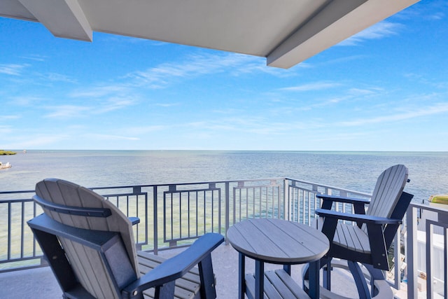 257 Normandy Dr, Tavernier, FL 33070 - balcony with a water view