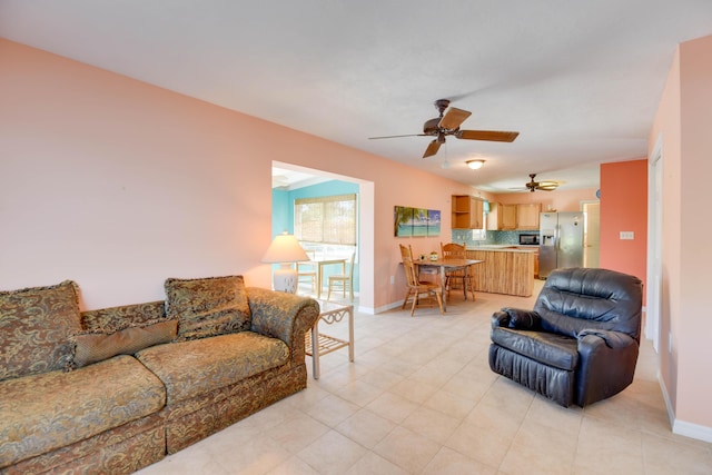 view of living room