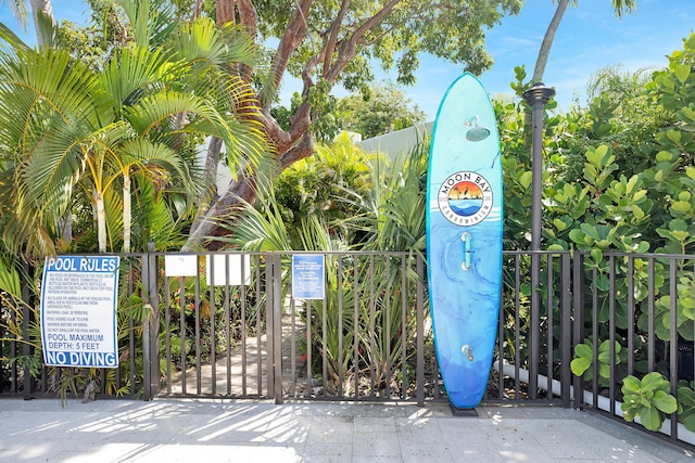 view of gate