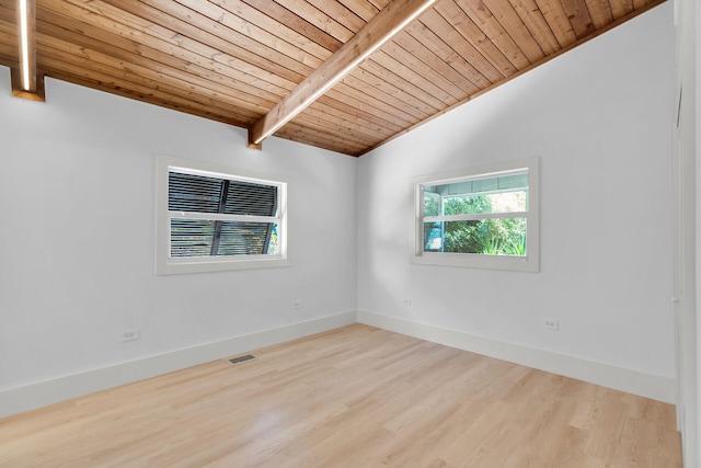 178 Coral Ave, Tavernier, FL 33070 - spare room with wood ceiling and wood finished floors