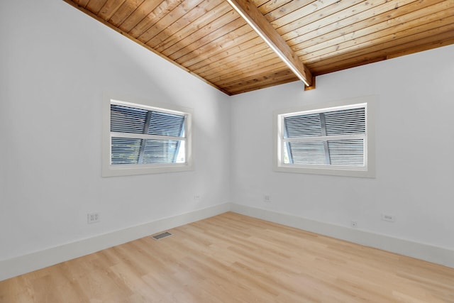 178 Coral Ave, Tavernier, FL 33070 - empty room featuring wooden ceiling and wood finished floors