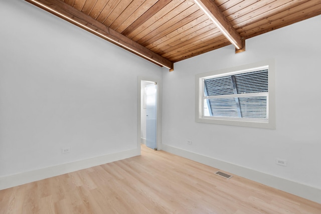 178 Coral Ave, Tavernier, FL 33070 - empty room with wooden ceiling and wood finished floors