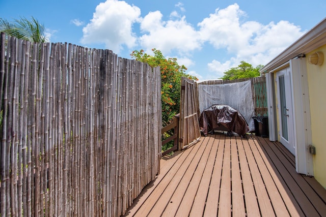 30957 Mercedes Rd, Big Pine, FL 33043 - view of wooden terrace