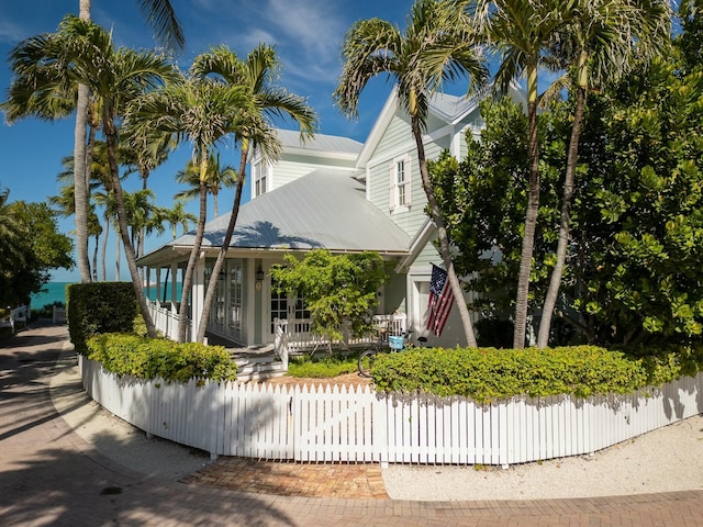 view of front of house