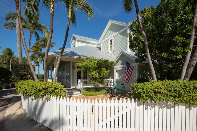 view of front of house with a porch