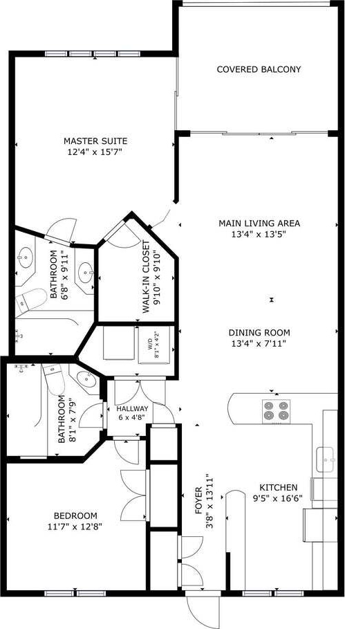 1901 S Roosevelt Blvd Unit 404S, Key West, FL 33040 - view of property floor plan