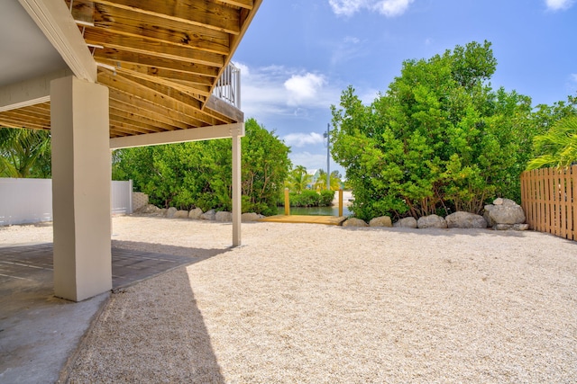 273 Indies Rd, Ramrod, FL 33042 - view of yard featuring a patio area and a water view