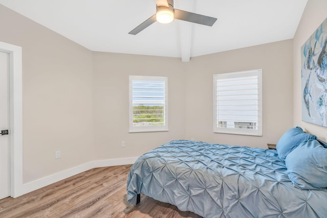 273 Indies Rd, Ramrod, FL 33042 - bedroom with light wood-style floors and a ceiling fan