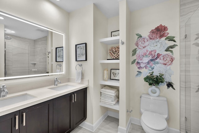 205 Virginia St, Key West, FL 33040 - full bath with double vanity and a shower stall