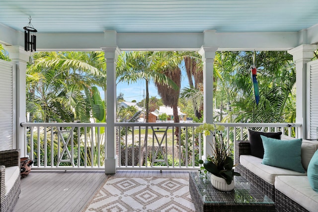 205 Virginia St, Key West, FL 33040 - sunroom / solarium featuring healthy amount of natural light