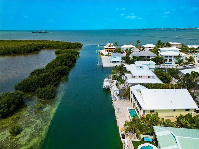 1165 Lagoon Dr, Summerland, FL 33042 - aerial view of a nearby body of water