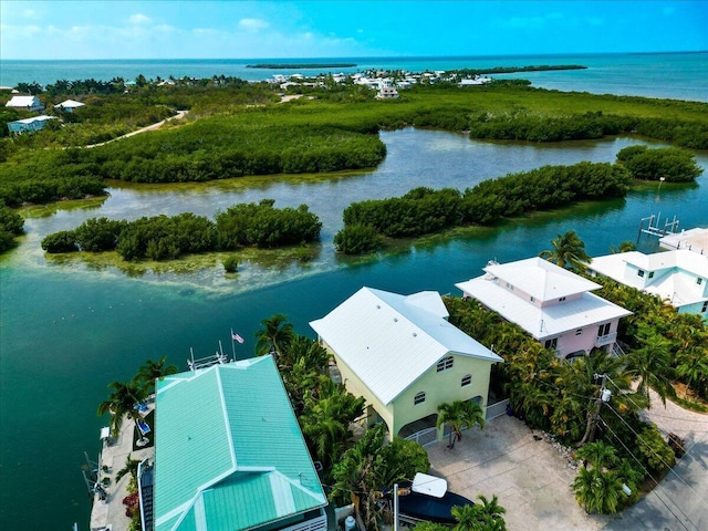 1165 Lagoon Dr, Summerland, FL 33042 - drone / aerial view of a large body of water
