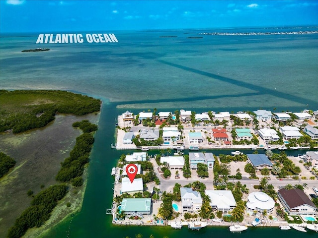 1165 Lagoon Dr, Summerland, FL 33042 - view of property location featuring a large body of water and nearby suburban area